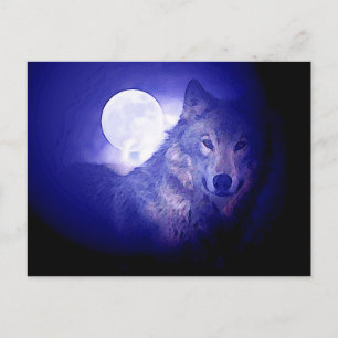 Wolf & Mond Postkarte