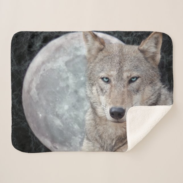 Wolf-Mond Sherpa Decke Sherpadecke (Vorderseite (Horizontal))