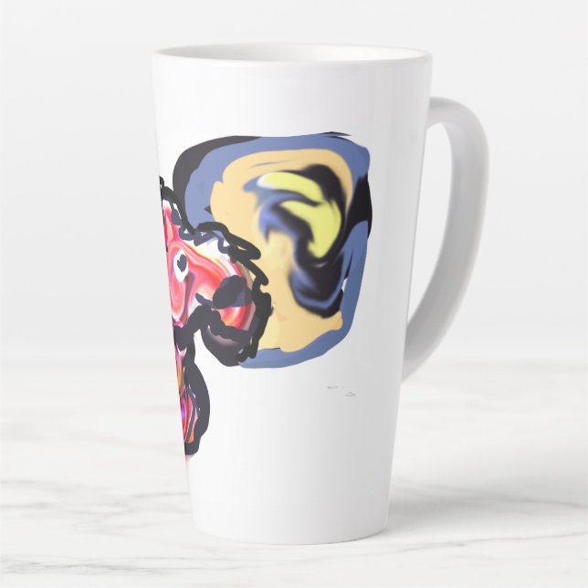 Wolf Mondlicht  Milchtasse (Rechte Ecke)