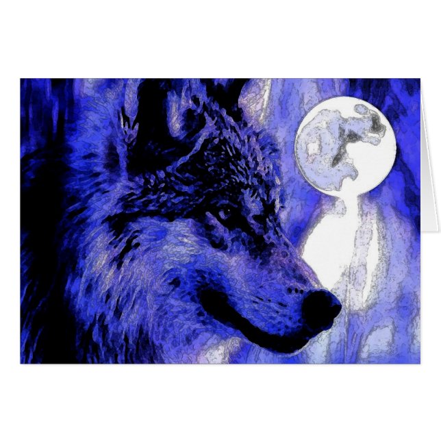 Wolf & Moon (Devant horizontal)