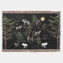 Wolf & Moon