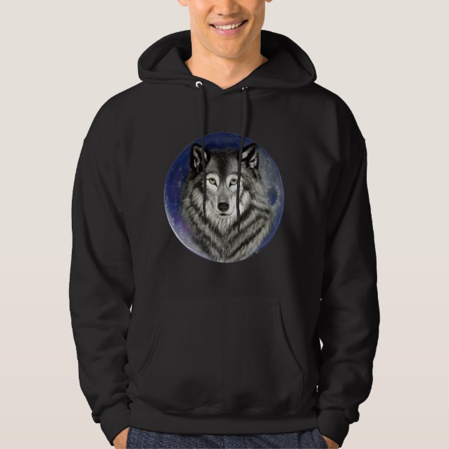 Wolf Moon Hoodie (Vorderseite)