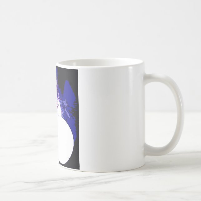 Wolf & Moon Kaffeetasse (Rechts)