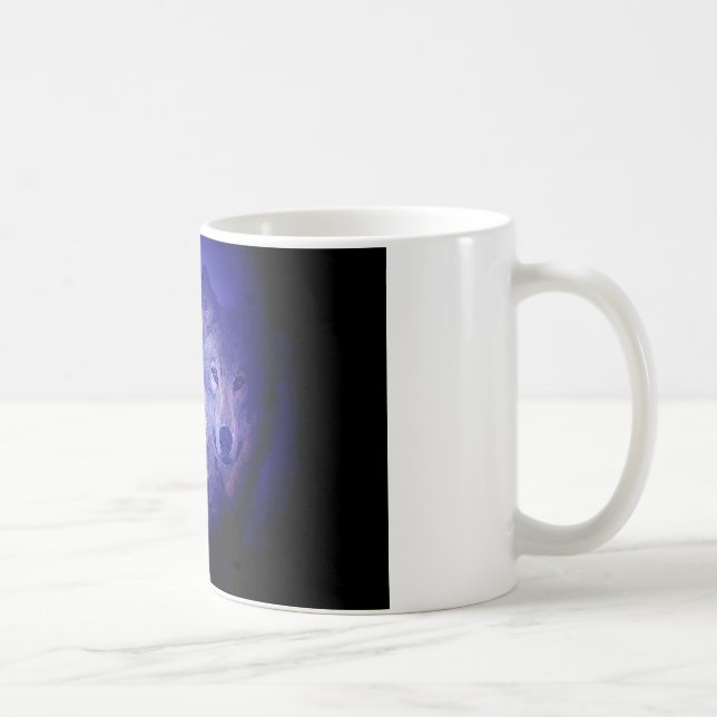 Wolf & Moon Kaffeetasse (Rechts)