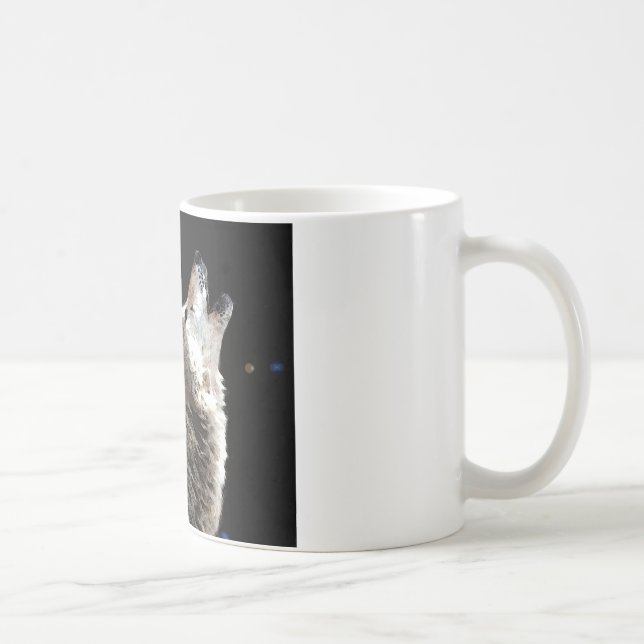 Wolf & Moon Kaffeetasse (Rechts)