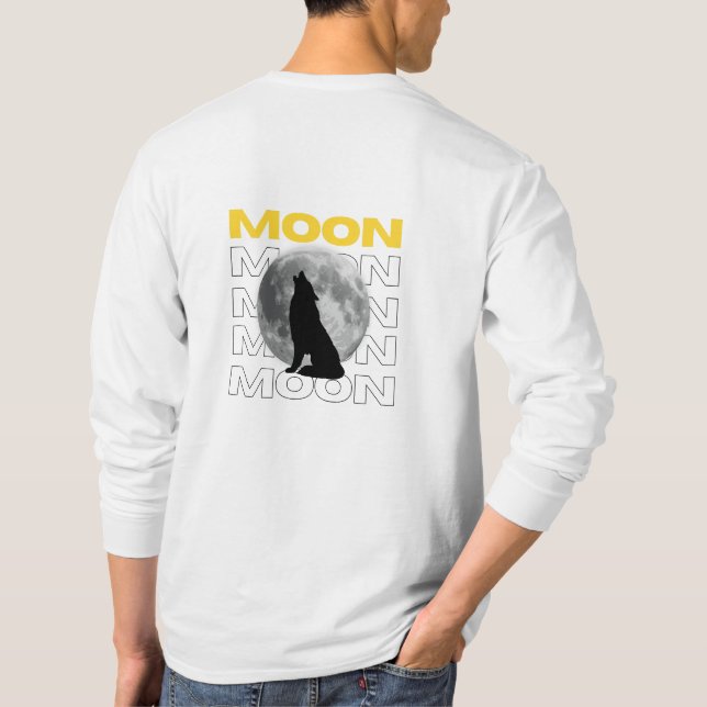 Wolf Moon T - Shirt (Rückseite)