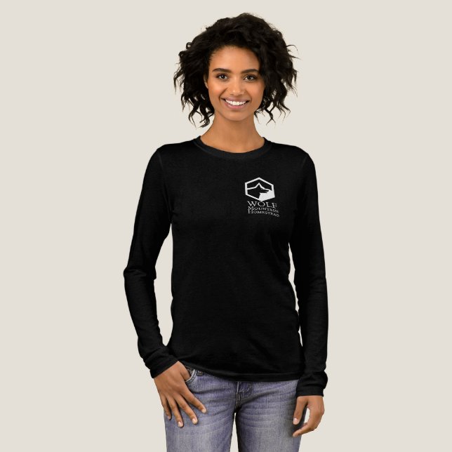 Wolf Mountain Homestead Tri-Blend Shirt (Volle Vorderseite)