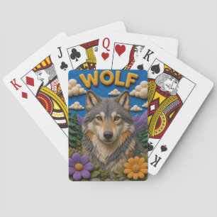Wolf Mountain Woods Modern KlayKoo Spielkarten