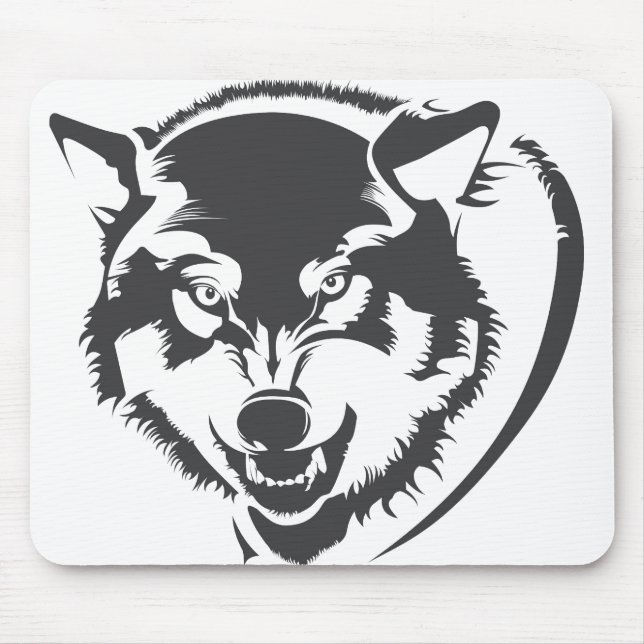 Wolf Mousepad (Vorne)