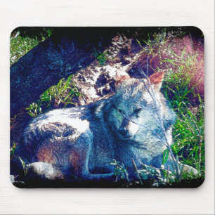 Wolf Mousepad