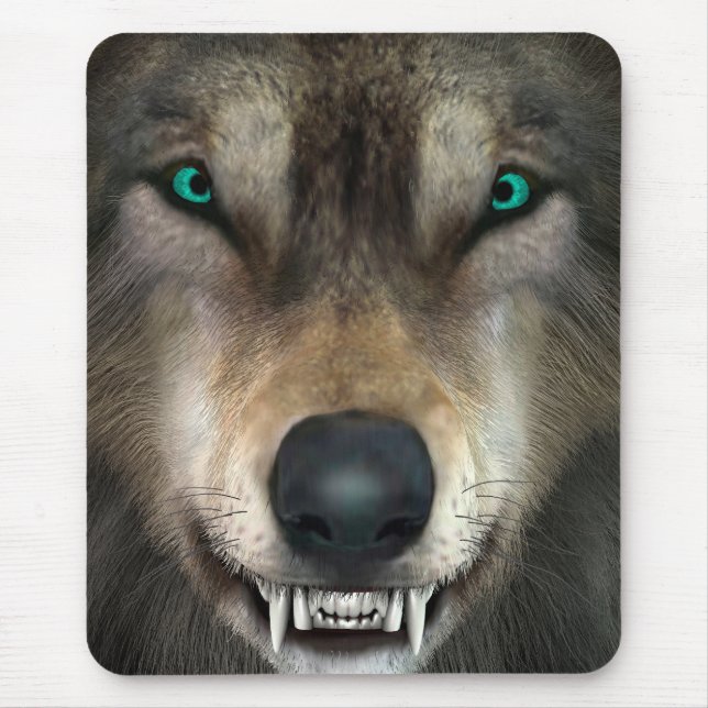 Wolf Mousepad (Vorne)