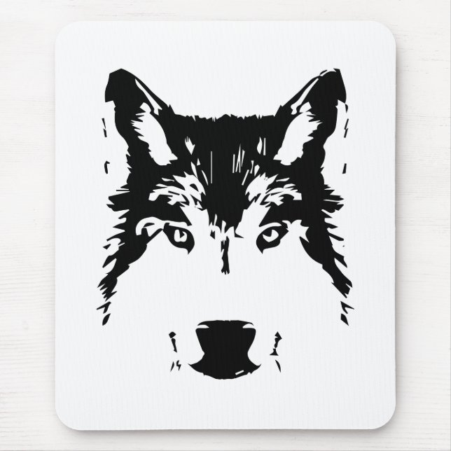 Wolf Mousepad (Vorne)