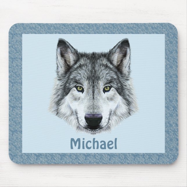 Wolf Mousepad (Vorne)