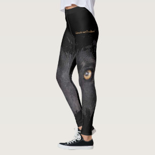 Wolf mustert Leggings