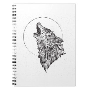 Wolf Notizblock