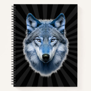 Wolf Notizbuch