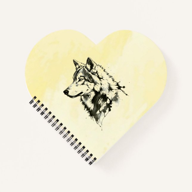 Wolf Notizbuch (Vorderseite)