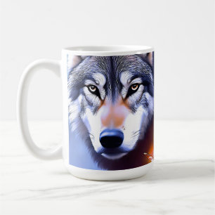 Wolf Öl färbt das Wesen der Schönheit, Kaffeetasse