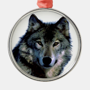 Wolf Ornament Aus Metall
