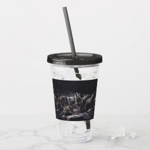 Wolf Pack Acryltrinkbecher