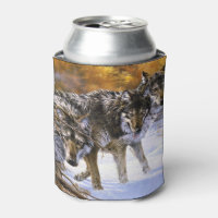 Wolf Pack Can Coolers