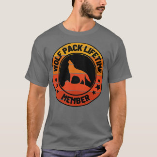 Wolf Pack Lifetime-Mitgliedschaft 39 T-Shirt