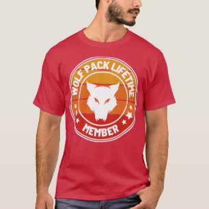 Wolf Pack Lifetime-Mitgliedschaft T-Shirt