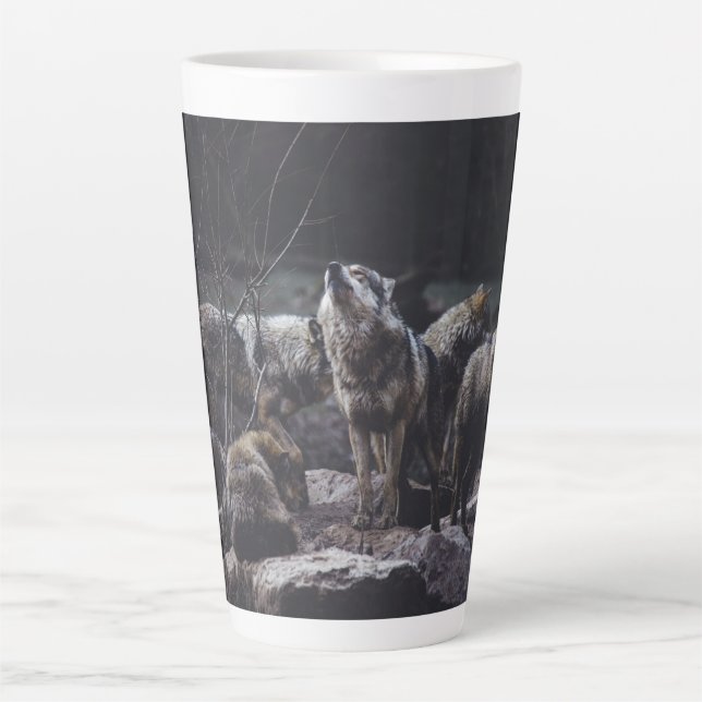 Wolf Pack Milchtasse (Vorderseite)