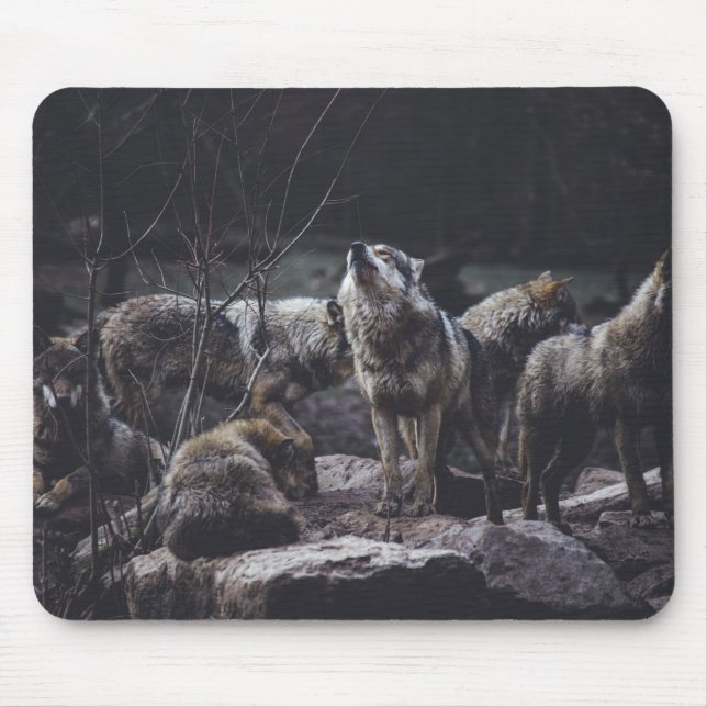 Wolf Pack Mousepad (Vorne)