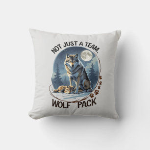 Wolf Pack - Vereint durch Natur Kissen