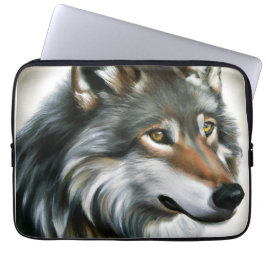 Wolf Painting Laptopschutzhülle