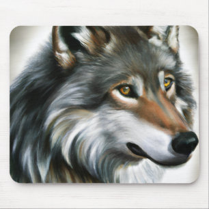 Wolf Painting Mousepad