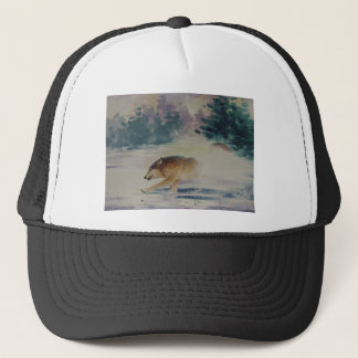 Wolf-Pastell Truckerkappe