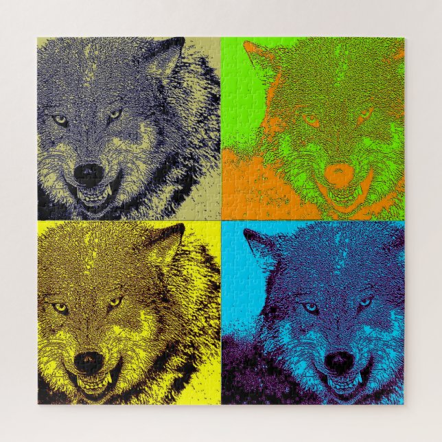 Wolf Pop Kunst, Dichtung und Musik (Vertikal)