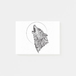 Wolf Post-it Klebezettel
