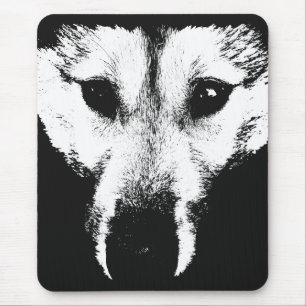 Wolf Pup Mousepad gibt Malamute Wolf Dogs