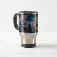 Wolf-Reise-Tasse