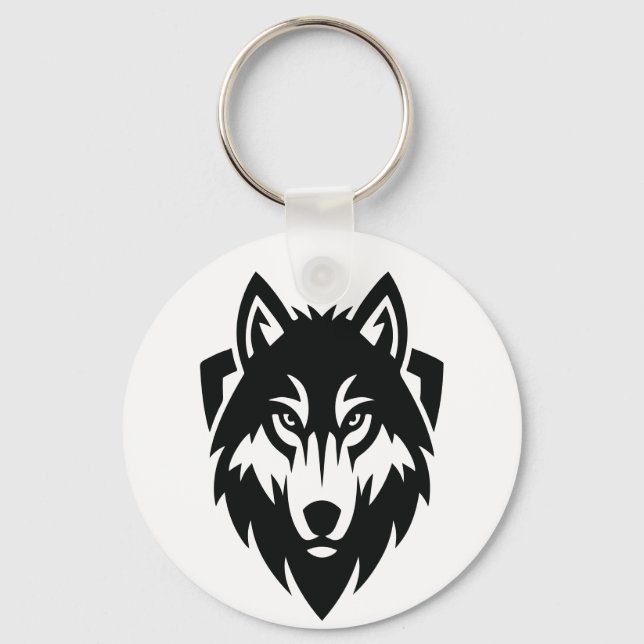 WOLF SCHLÜSSELANHÄNGER (Vorderseite)