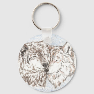 Wolf Schlüsselanhänger Support