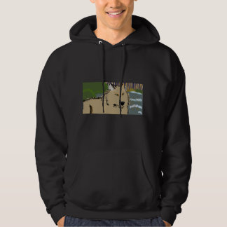 Wolf-Shirt (Hoodie) aufgerüstet (bitte kaufen). Hoodie