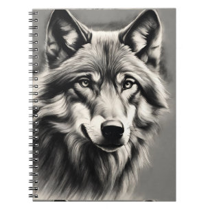 Wolf Sketch Notizblock