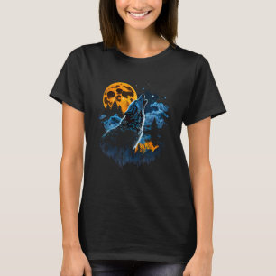 Wolf Soul Spirit Animal Dankbarkeit T-Shirt