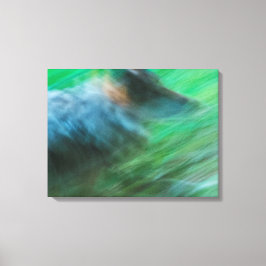 Wolf Speed 24" x 18", 1,5", Single Leinwanddruck