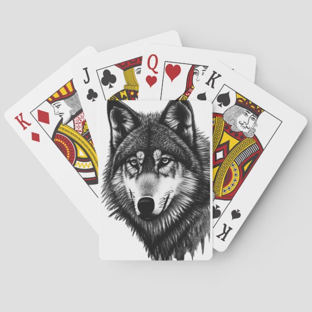 Wolf Spielkarten (Rückseite)