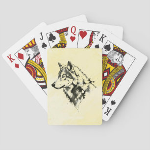 Wolf Spielkarten