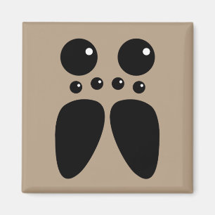 Wolf-Spinnen-Gesichts-Magnet Magnet