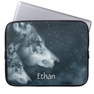 Wolf Spirit Custom Laptopschutzhülle