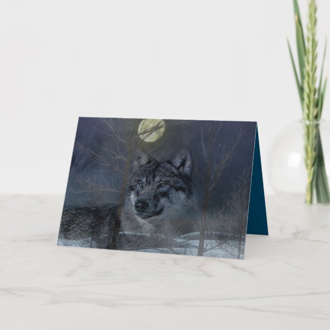 Wolf Spirit Moon Night (Vorderseite)