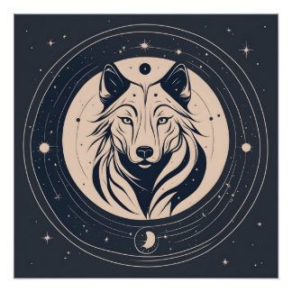 Wolf Spirit Poster