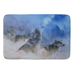 Wolf Spirits Badematte